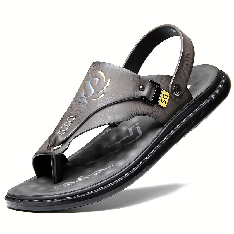 Men'S Comfortable Hiking Sandals, Sports Sandals, Beach Walking Sandals With Arch Support