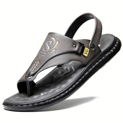 Men'S Comfortable Hiking Sandals, Sports Sandals, Beach Walking Sandals With Arch Support