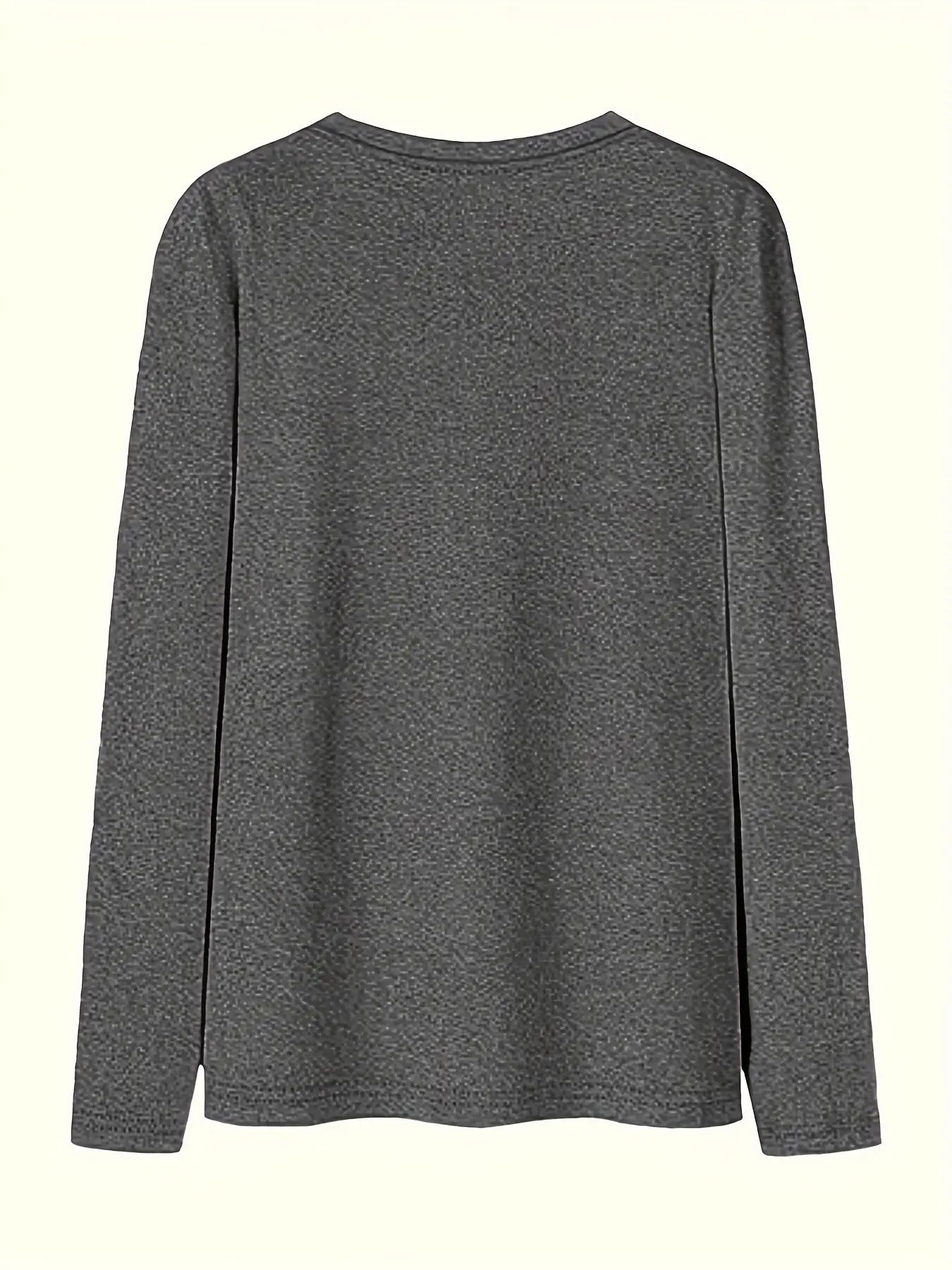 Women'S Casual Sweatshirt, Printed Design - All Seasons, Medium Stretch, Round Neck, Long Sleeve Top