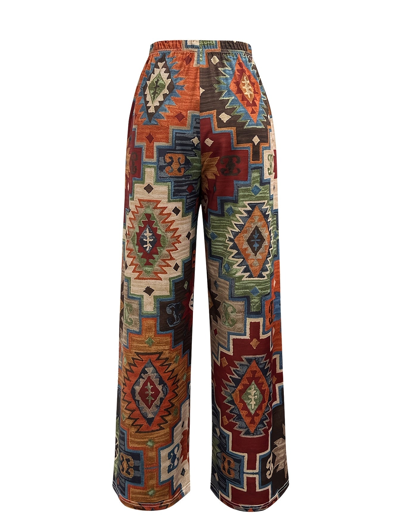 Women'S Summer New Casual Small Floral Patchwork Cute Women'S Loose Long Pants