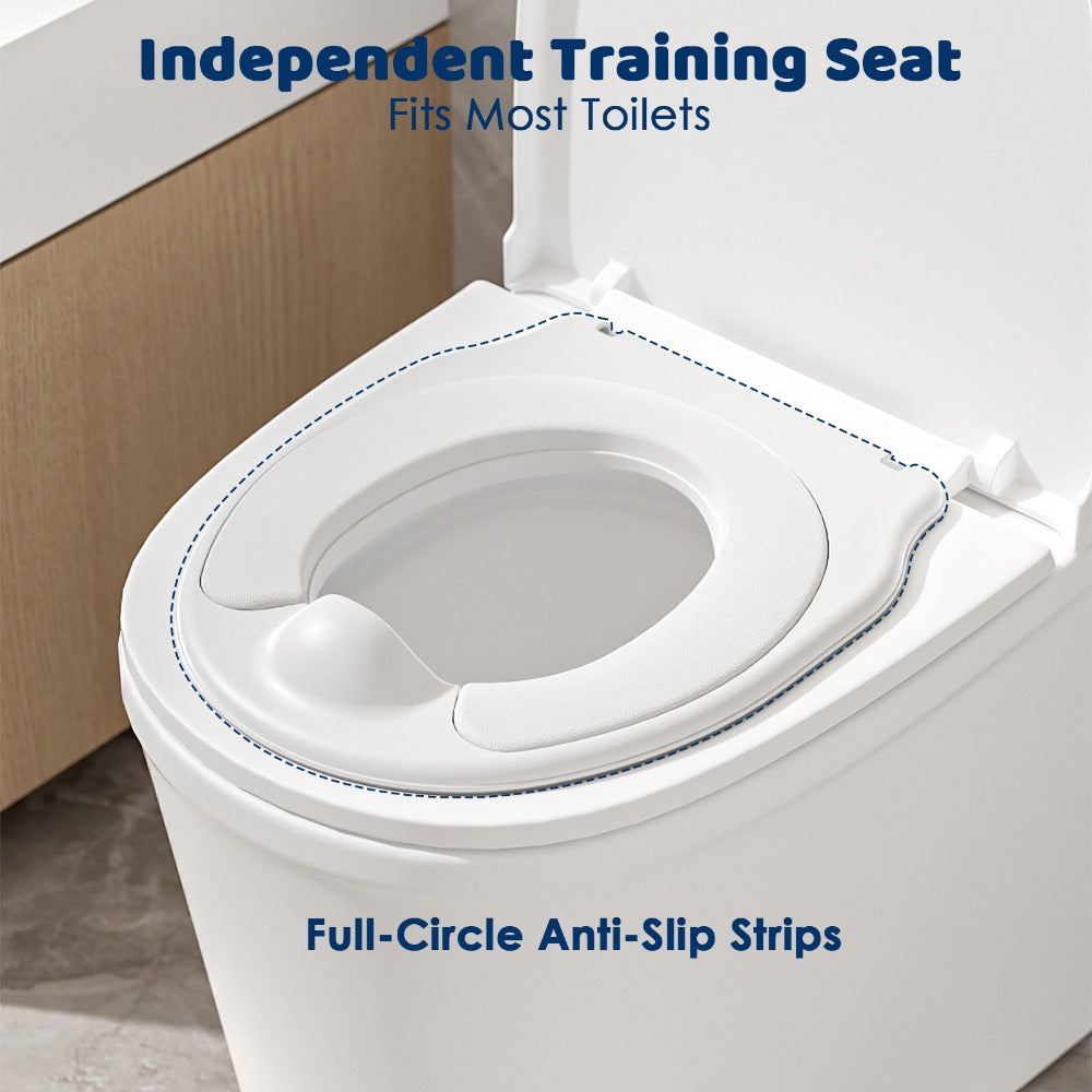 Potty Training Seat - Toilet Removable Realistic Flush