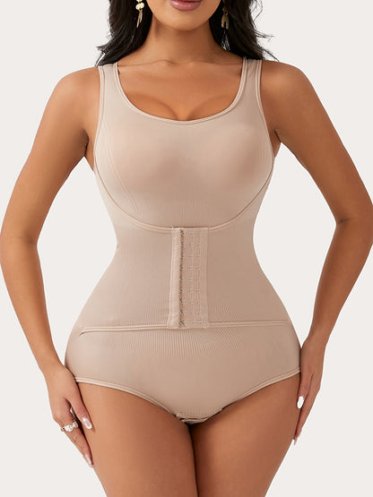 Bodysuit for Women with Firm Tummy Control - Features Include Seamless Butt Lifting, Snap Crotch, Body, And Postpartum Shapewear