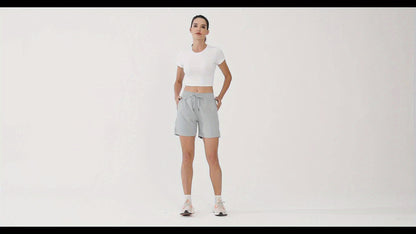 3pcs 5" Womens Shorts Basic Shorts Lightweight Quick Dry Workout Shorts with Pockets