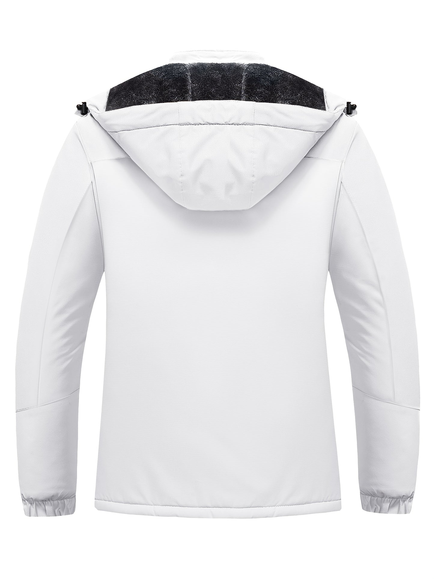 Women's Winter Ski Jacket - High Quality Soft-shell Hooded Jacket Windproof Detachable Hood Multi-pockets Warm Thickened Fleece Lined - Winter Outdoor Snow Sports Skiing Snowboarding Hiking Camping Daily Casual Wear Work Wear Rain Windbreaker