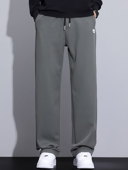 Autumn Casual Pants Men's Loose Straight Leg Trendy Versatile Men's Pants Autumn And Winter Men's Long Pants