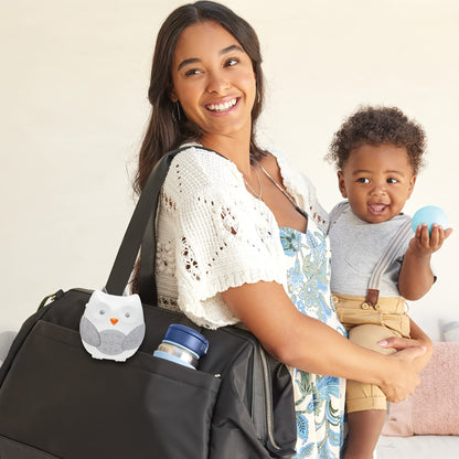 Portable White Noise Device for Babies - a Travel-Friendly Sleep Aid Featuring 3 Timer Settings And 5 Calming Sounds, an Essential for Cribs And an Ideal Gift for Baby Registries