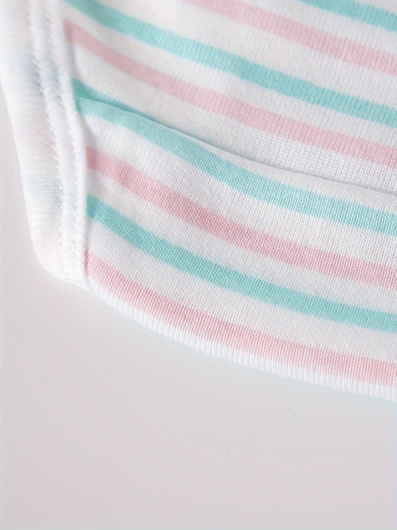 12 Pack Girls' 100% Cotton Underwear - Cute Mermaid, (Pegasus), Fox, Teddy Bear & Stripes Triangle Briefs | Semi-Sheer Breathable Panties for to Teen Girls | Year-Round, Easy Hand Wash Care