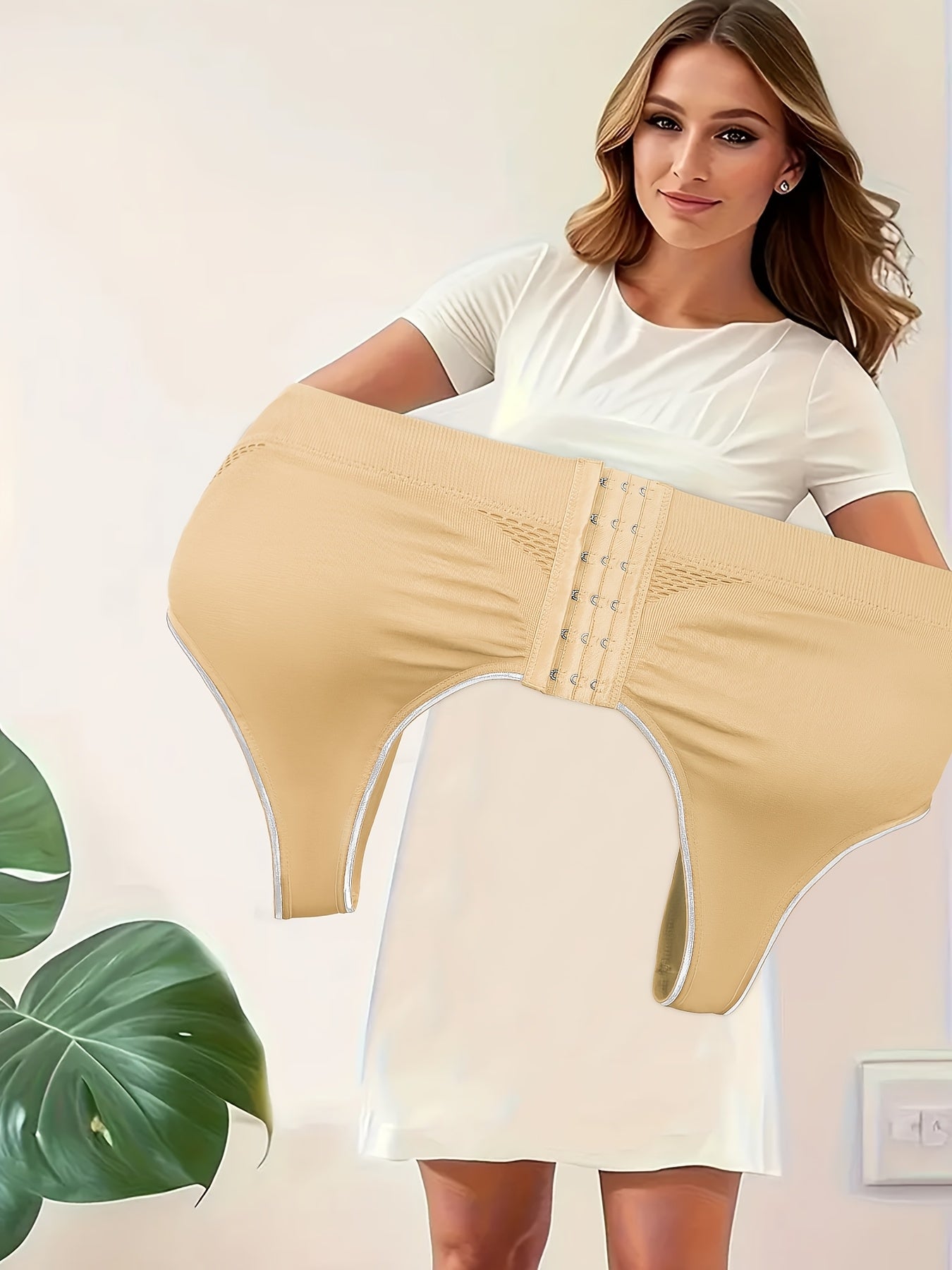 Set of 3 Women'S Sexy Bras Designed to Lift And Support, Featuring a Front Closure And a Hollow Back Design, Made from Comfortable And Breathable Fabric