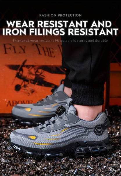 Men's Work & Safety Shoes - Puncture Resistant & Breathable Comfort 176485