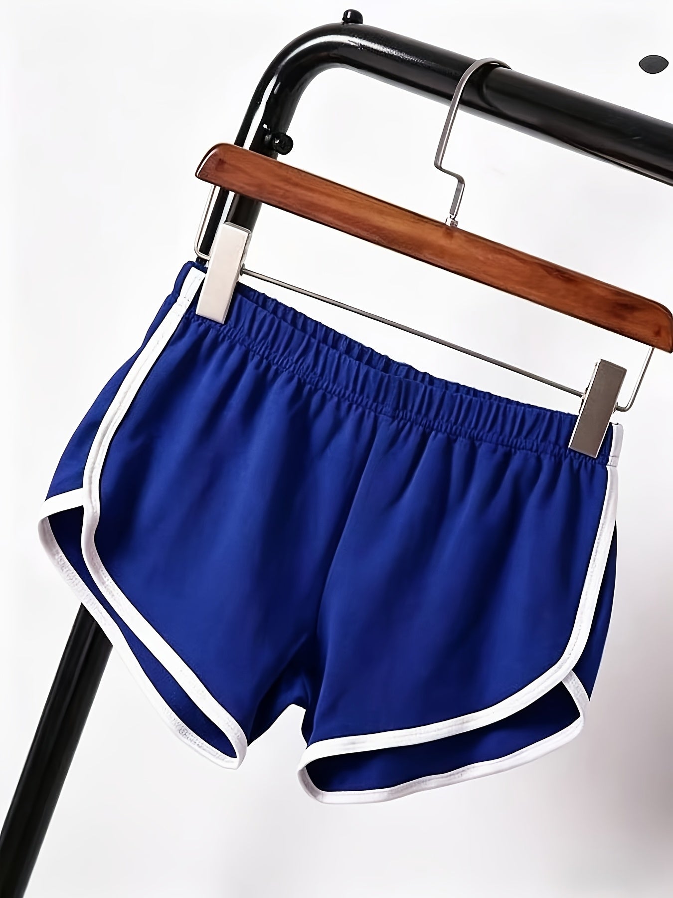 Women's 4 Packs Of Mixed Colors Polyester Striped Shorts - product view 6