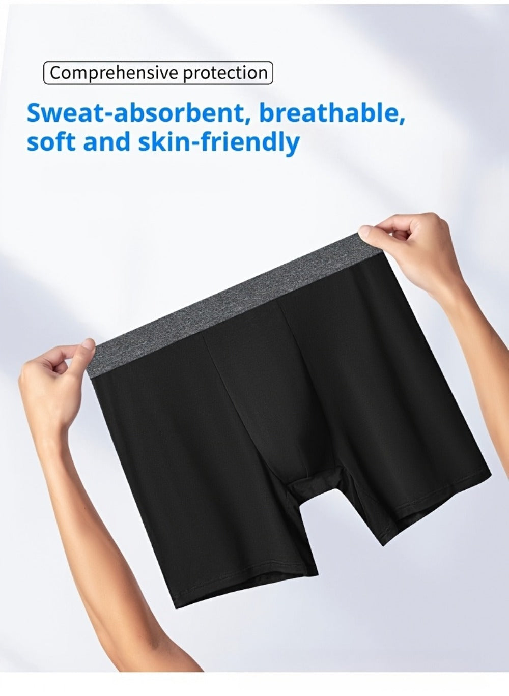 Men's Boxer Briefs - Moisture Wicking Classic 363493