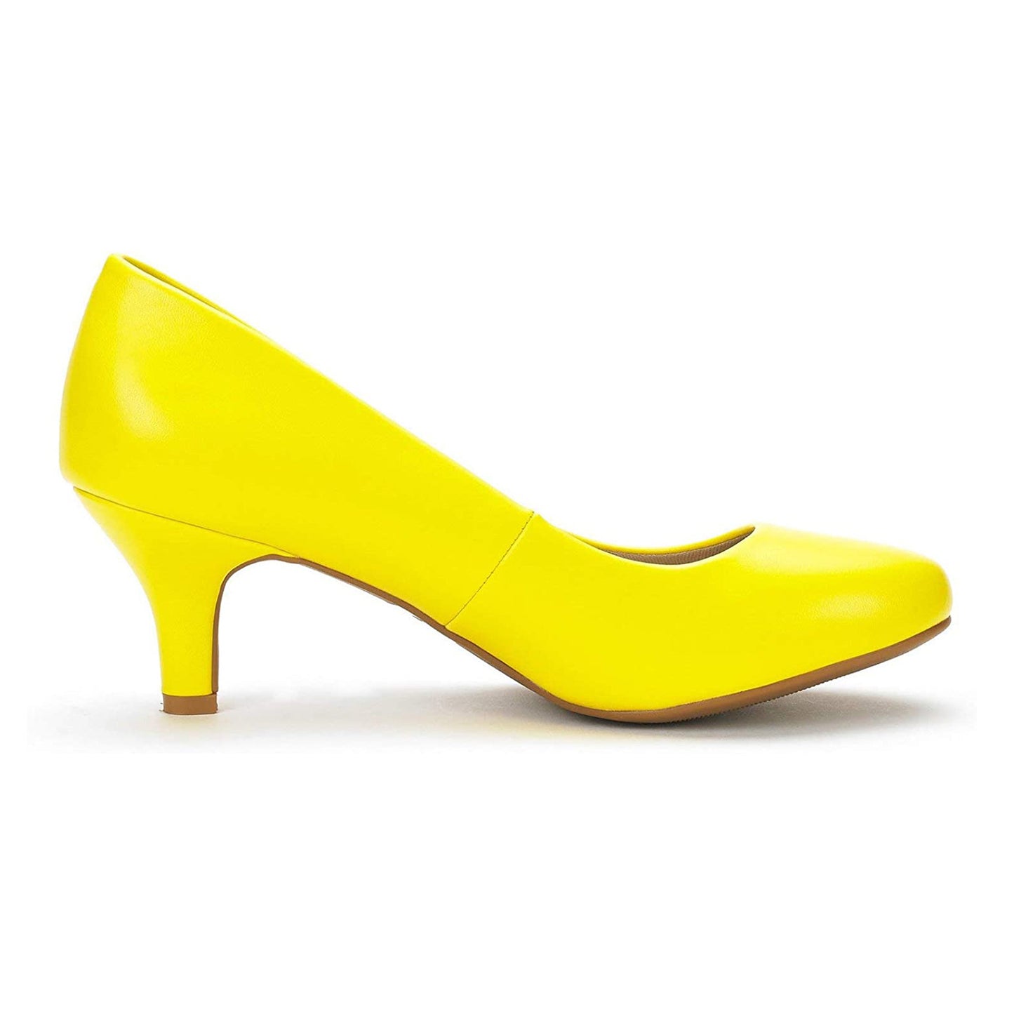 Women's Luvly Bridal Wedding Party Low Heel Pump Shoes Women’s High Heel Dress Pump Round Toe Shoe Classic Office Special Dressy Casual Wedding Pump Shoes