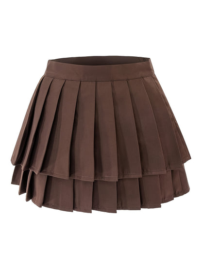 Women Cosplay Costume Hoodie Skirt Leggings with Hair Tie Full Set Outfit