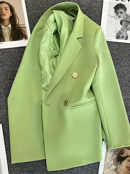 In 2025, Bright Spring And Autumn Styles Are Versatile, Casual And Fashionable, And Small Suits