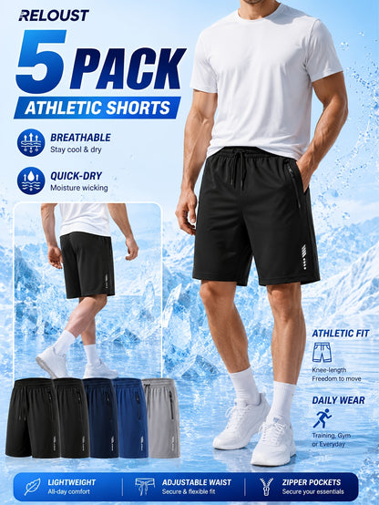 Men's 5pcs mixed colors (classic style) Shorts - product view 13