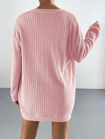 Women's 3pcs Brushed Pajama Set with Long Sleeve Cardigan, Bustier Top, And Shorts, Cozy Lounge Wear for Home, Office, Travel, Coffee Date, Casual Outing, And Weekend Relaxation, Matching Loungewear Outfit