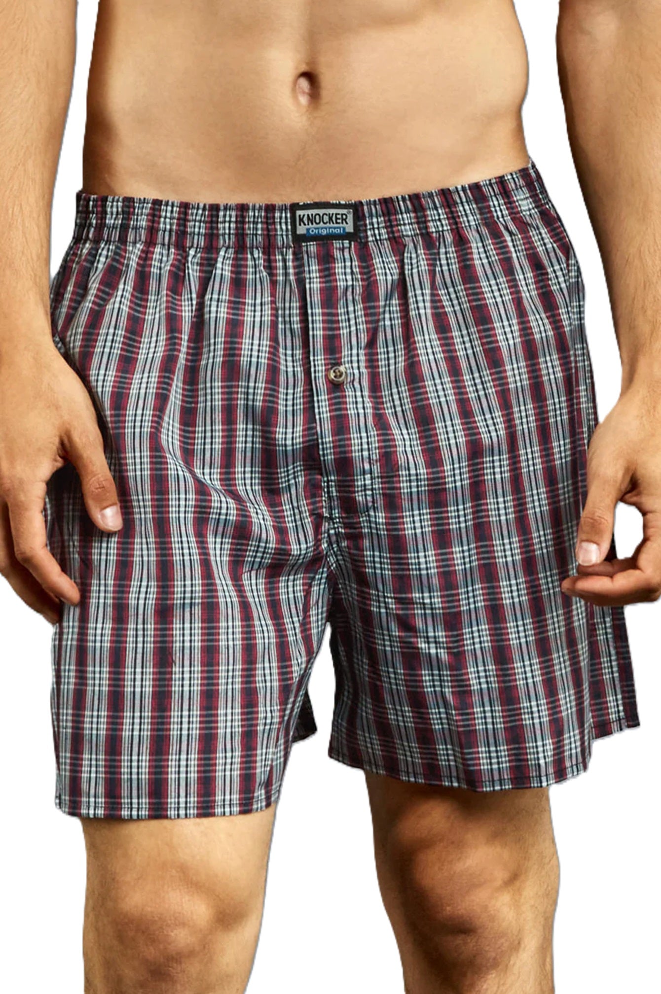 MENS 3 PIECES ASSORTED PLAID PRINT COMFY BOXERS