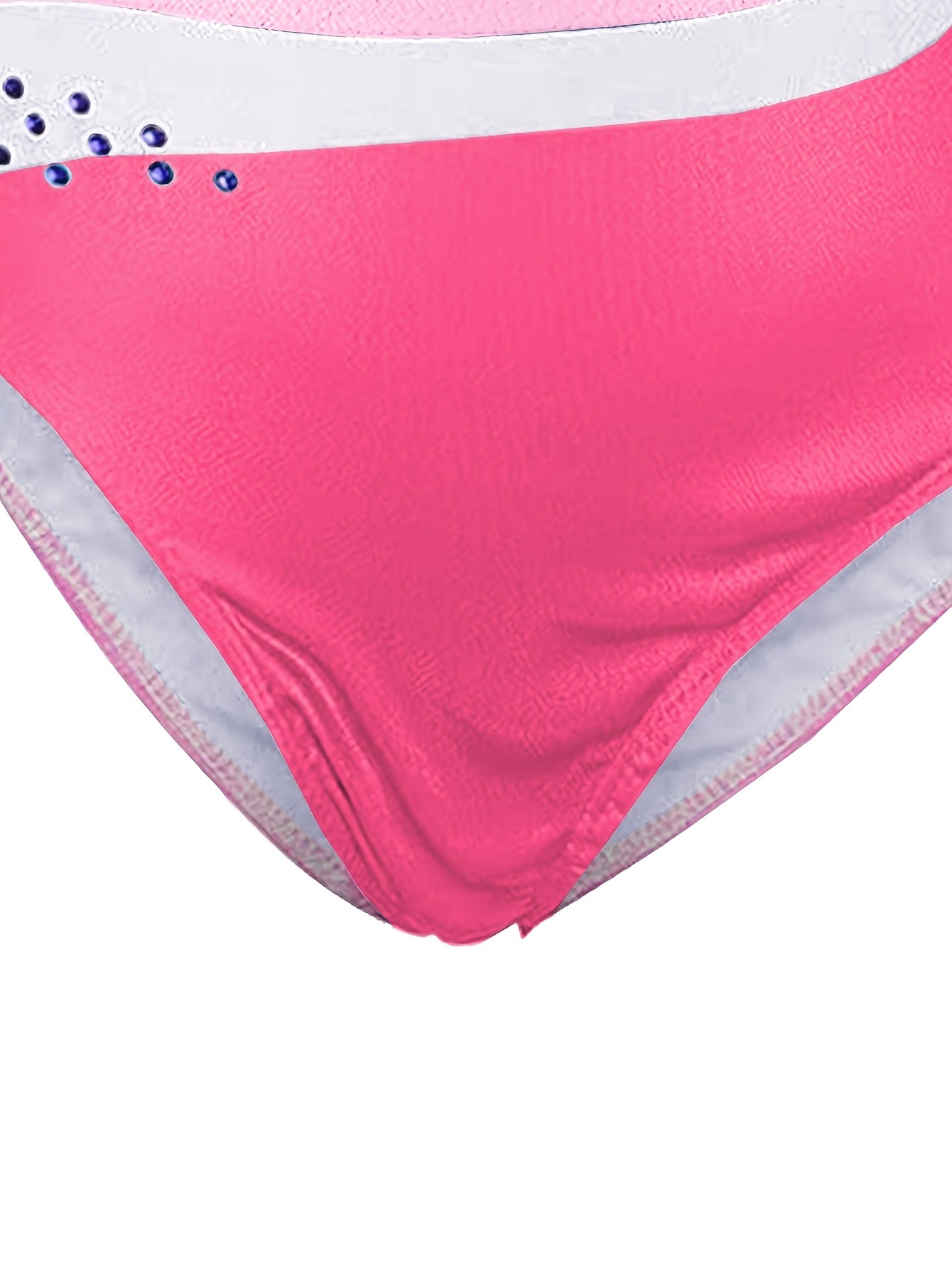 Girls' 3pcs Gymnastics Leotard Set with Geometric Pattern, Long Sleeve Bodysuit & Matching Shorts - Includes Hairband, Stretchy & Breathable Fabric for Dance Training, Perfect for Outdoor, All Seasons, Gift for Back-to-School Season
