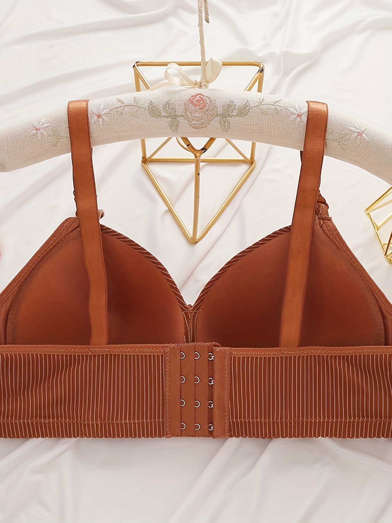 5pcs Seamless Push-Up Bras for Women Comfortable Breathable Bras