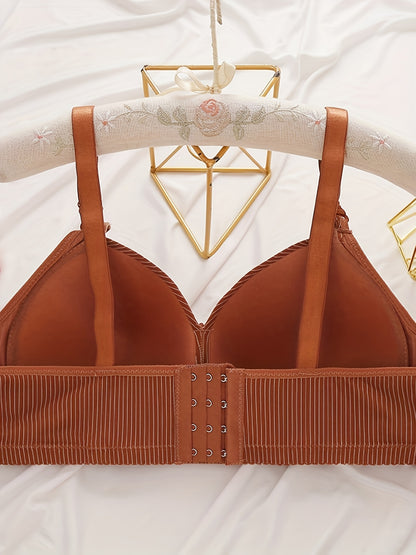 5pcs Seamless Push-Up Bras for Women Comfortable Breathable Bras