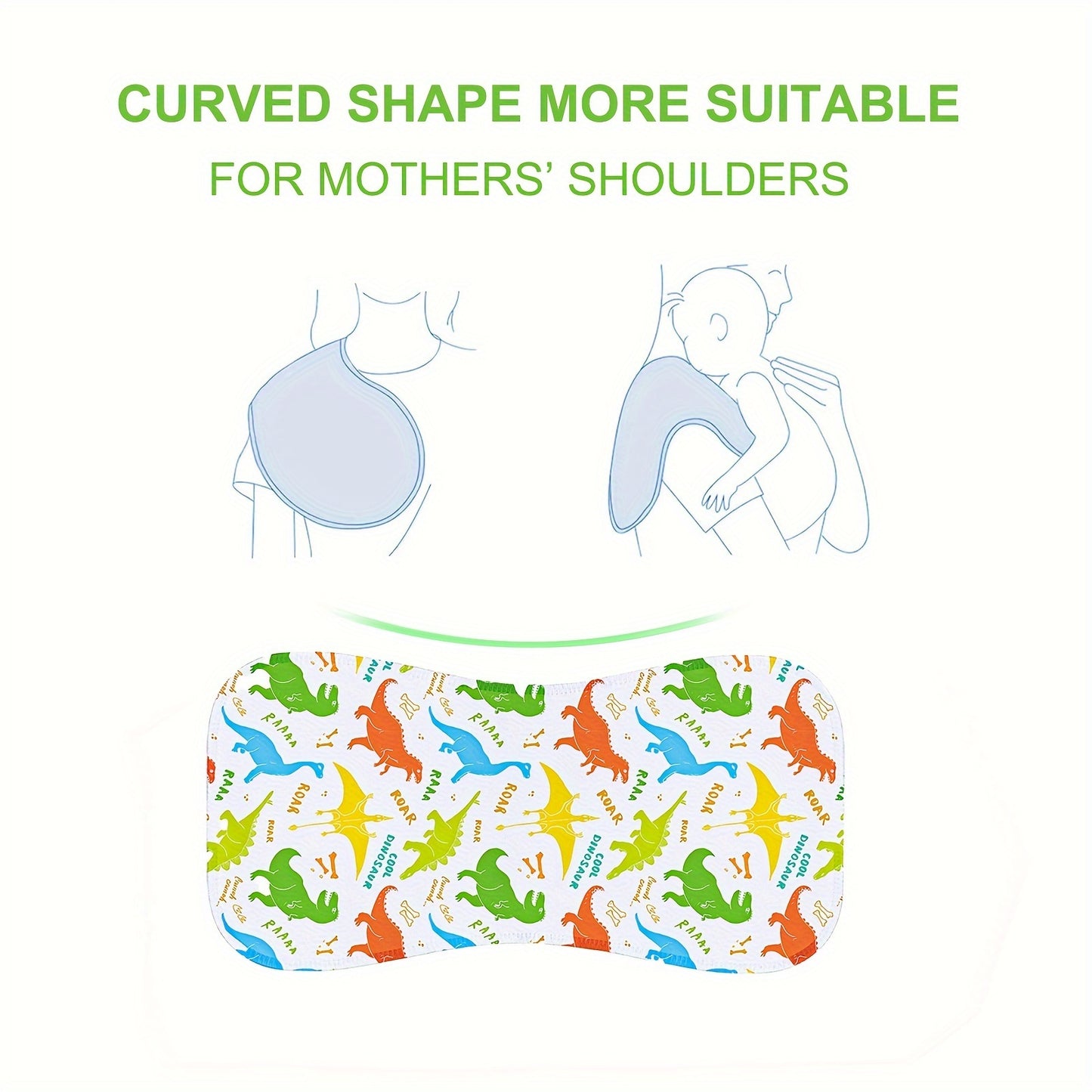 10-Pack Burp Cloths For Baby Boys And Girls - Baby Burp Cloth, Baby Washcloths, Burp Rags, Large Neutral Burp Clothes For Newborn