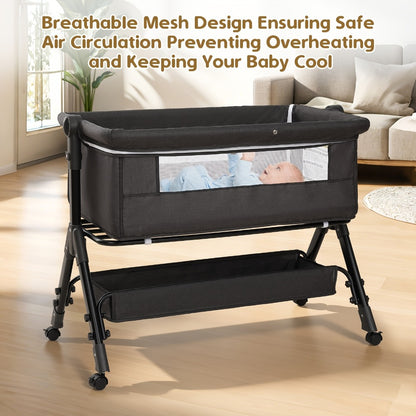 Baby Bassinet - Bedside 3in Sleeper Wheels