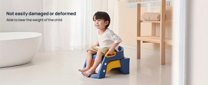 Potty Training Seat - Foldable Adjustable Toilet Step