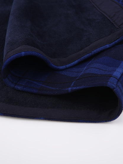 Men's & Women's Warm Lightweight Collar Plaid Shirt Jacket - Single-Breasted Button Front Flannel Coat with Pockets, Machine Washable Fall Winter Outerwear for Casual Streetwear & Layering (Regular Fit)