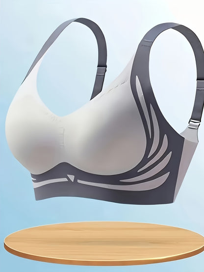 Comfortable Seamless Women'S Bra| 4pcs Elegant of Nylonble Seamless Women'S Bra| Elegant of Nylon