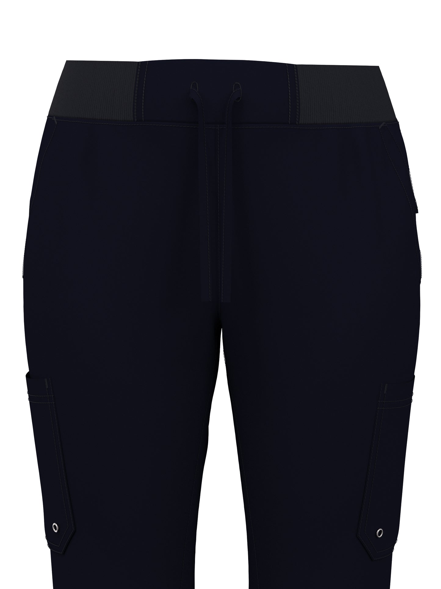 Scrub Pants for Women Jogger Pants with 5 Pockets Rib Waistaband Light Ultra Soft 4 Way Stretch 423