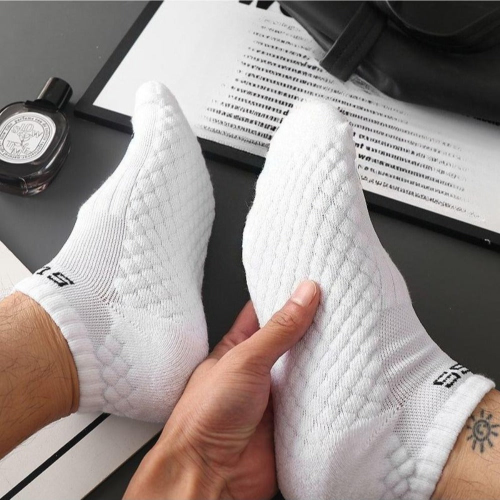 Men's Athletic Ankle Socks - 4-Pair Pack