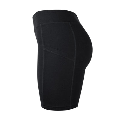 LADIES COTTON 15 INCH OUTSEAM SHORTS WITH POCKETS