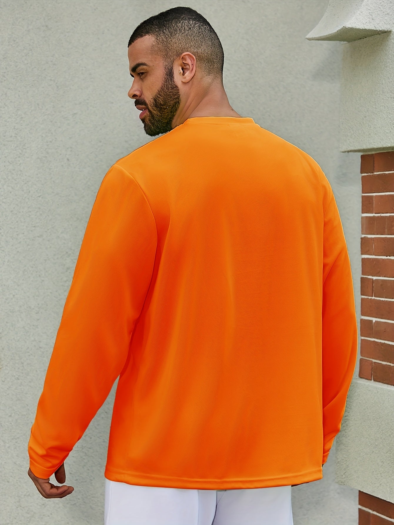 5pcs Men's Casual Sports T-shirt, Breathable And Quick Drying, Suitable for Work Clothes, Fishing Clothes, Construction Site Clothes, Team Building Clothes