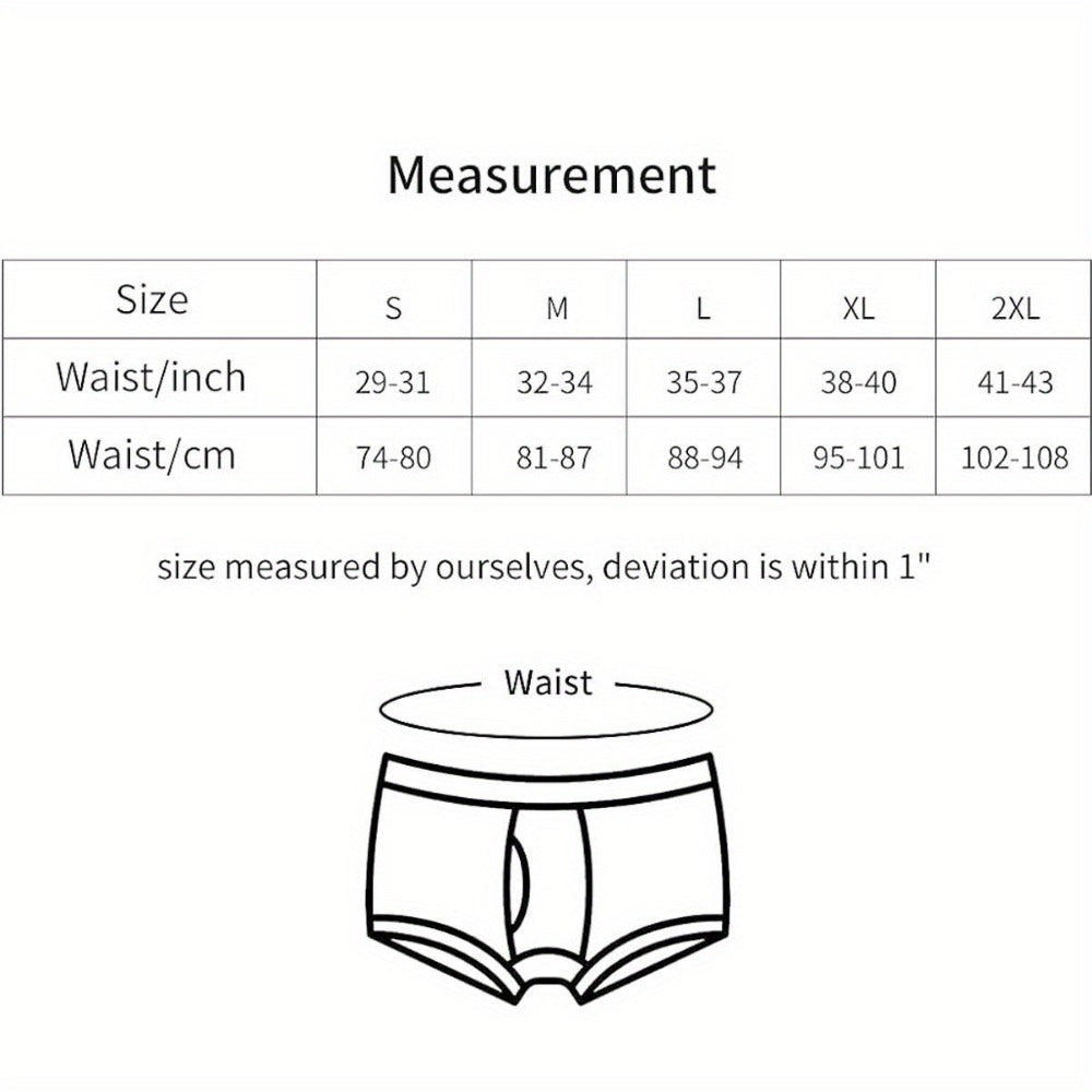 Men's Boxer Briefs - Breathable Soft
