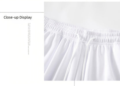 Men'S Casual Five-Point Basketball Shorts - 3pcs, Lightweight And Quick-Drying for Summer