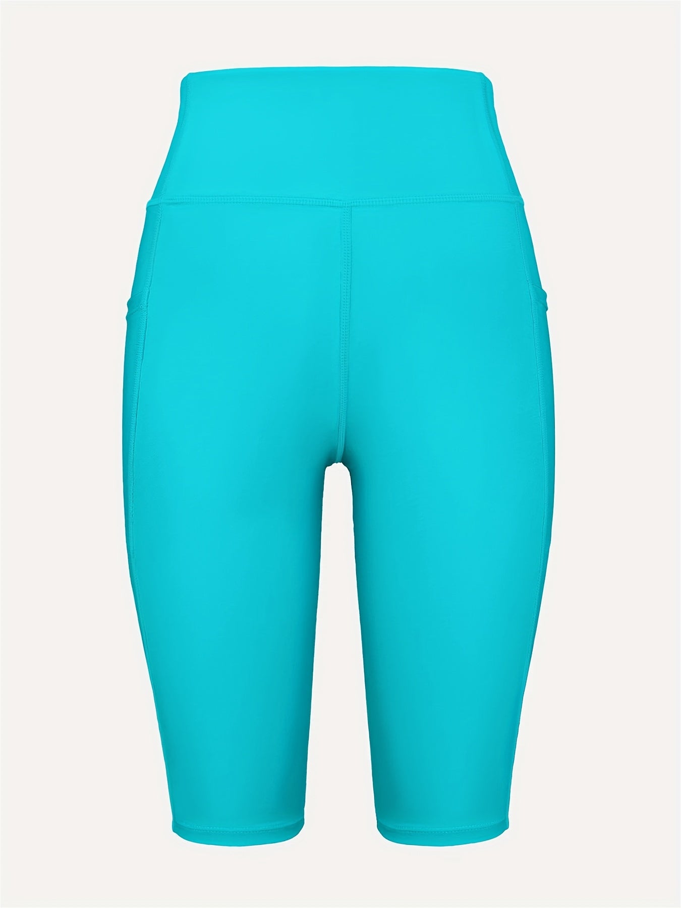 Women's High-Waisted Short Swim Shorts with Lace-Up, Perfect for Fitness, Yoga And Swimming