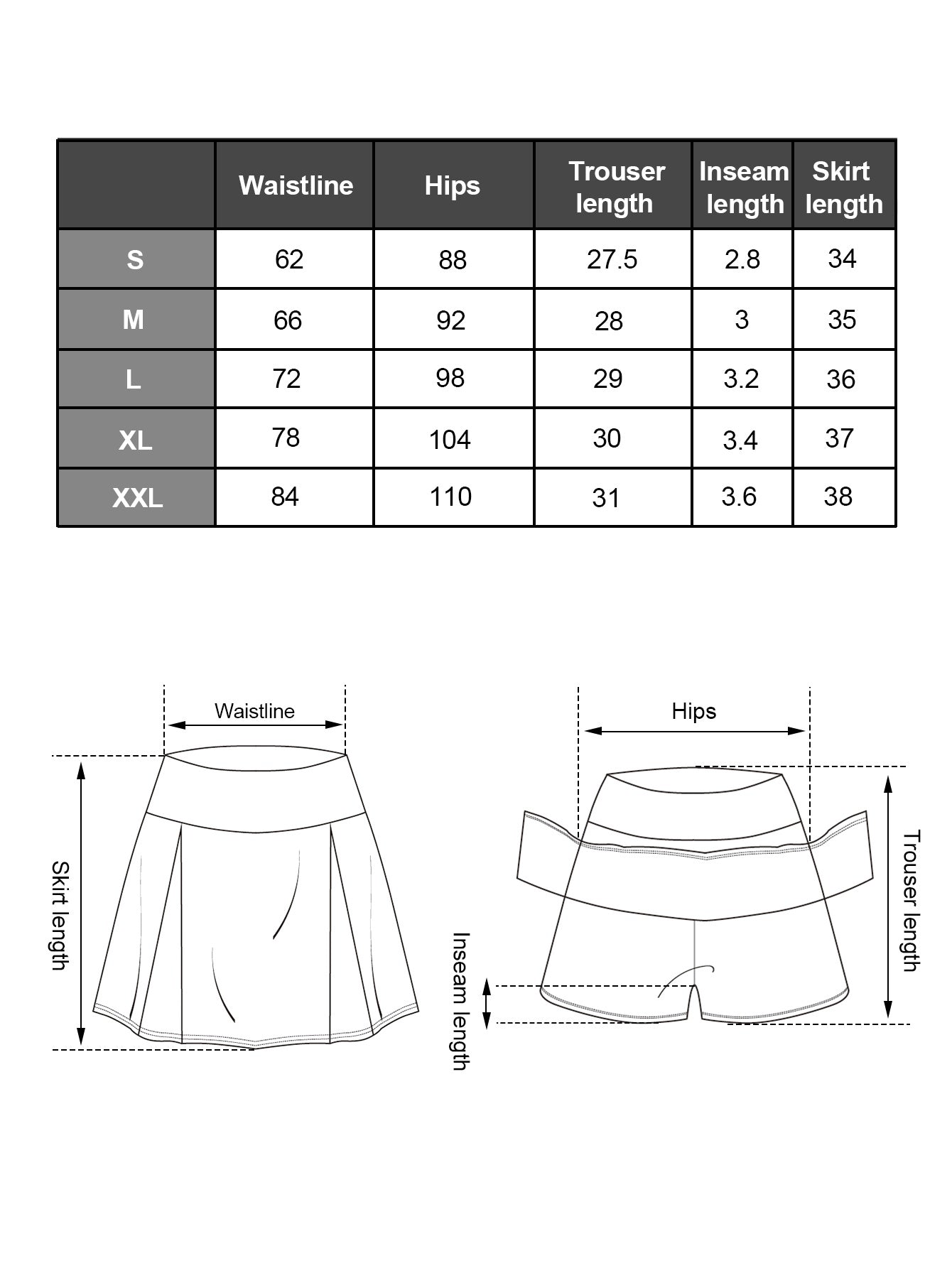 Women's Black+Red+Gray+Blue Shorts - product view 7