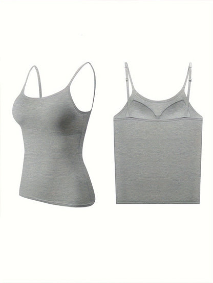 Women's Solid Color Camisole - Sleeveless 758949