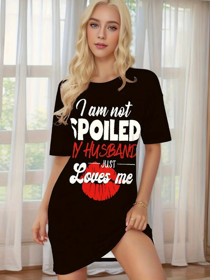 Women's Graphic Print Sleepwear - Regular Fit