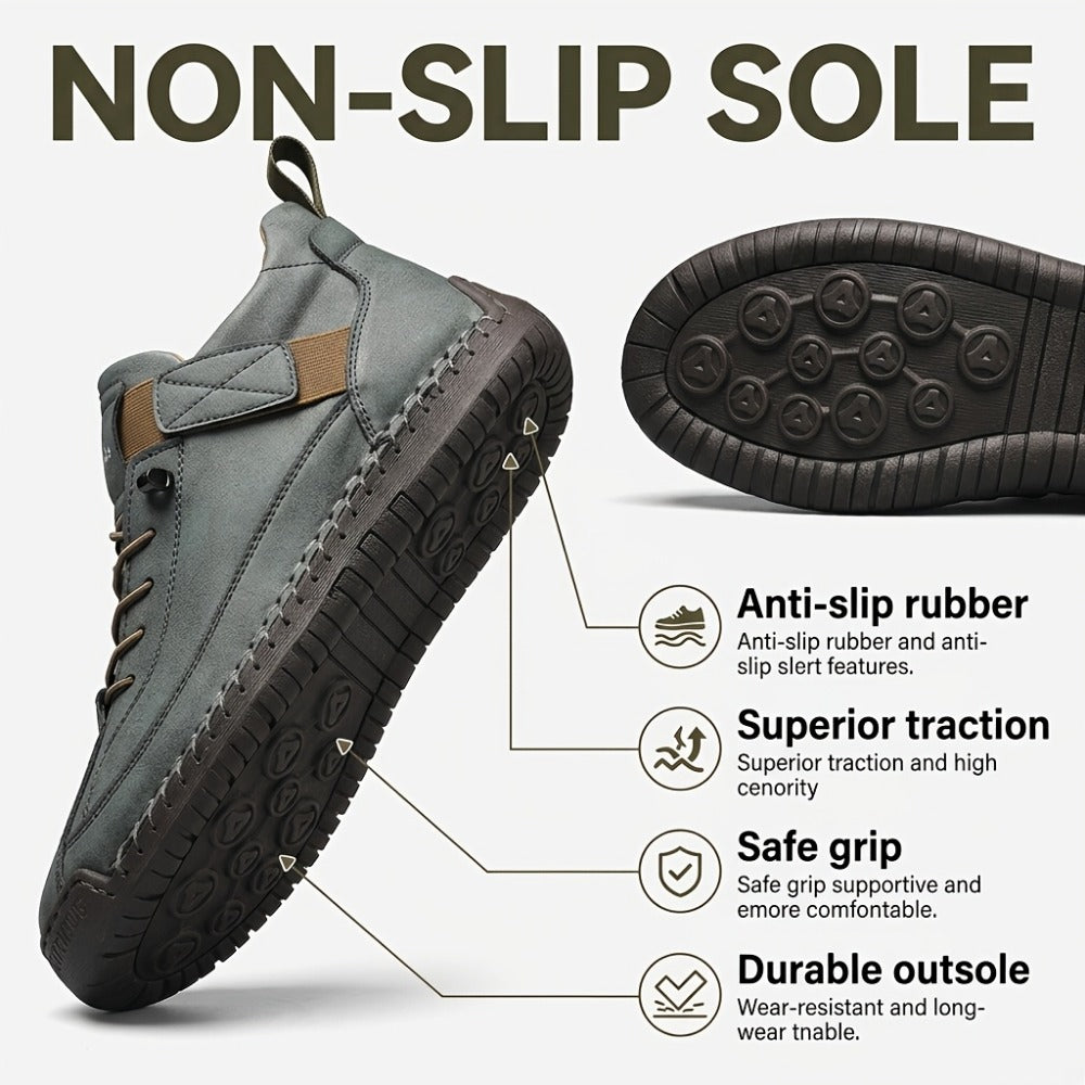 Men's Walking Shoes - Non-Slip Sole Platform Sole for Outdoor & Travel 023781