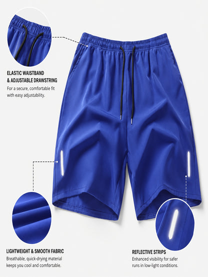 5pcs Minimalist Sports Shorts for Men in Summer, Thin And Quick-Drying Running And Fitness Pants, Loose And Breathable Casual Five-Quarter Pants