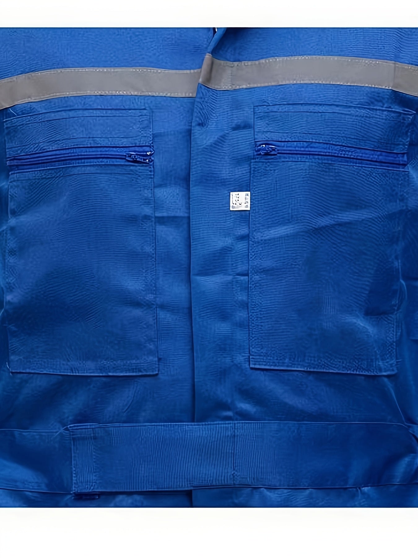 One-Piece Workwear Set with Multiple Zippered Pockets, Comfortable Fit, Machine Washable, And All-Season for Gardening, Post Office, And Auto Repair Shops