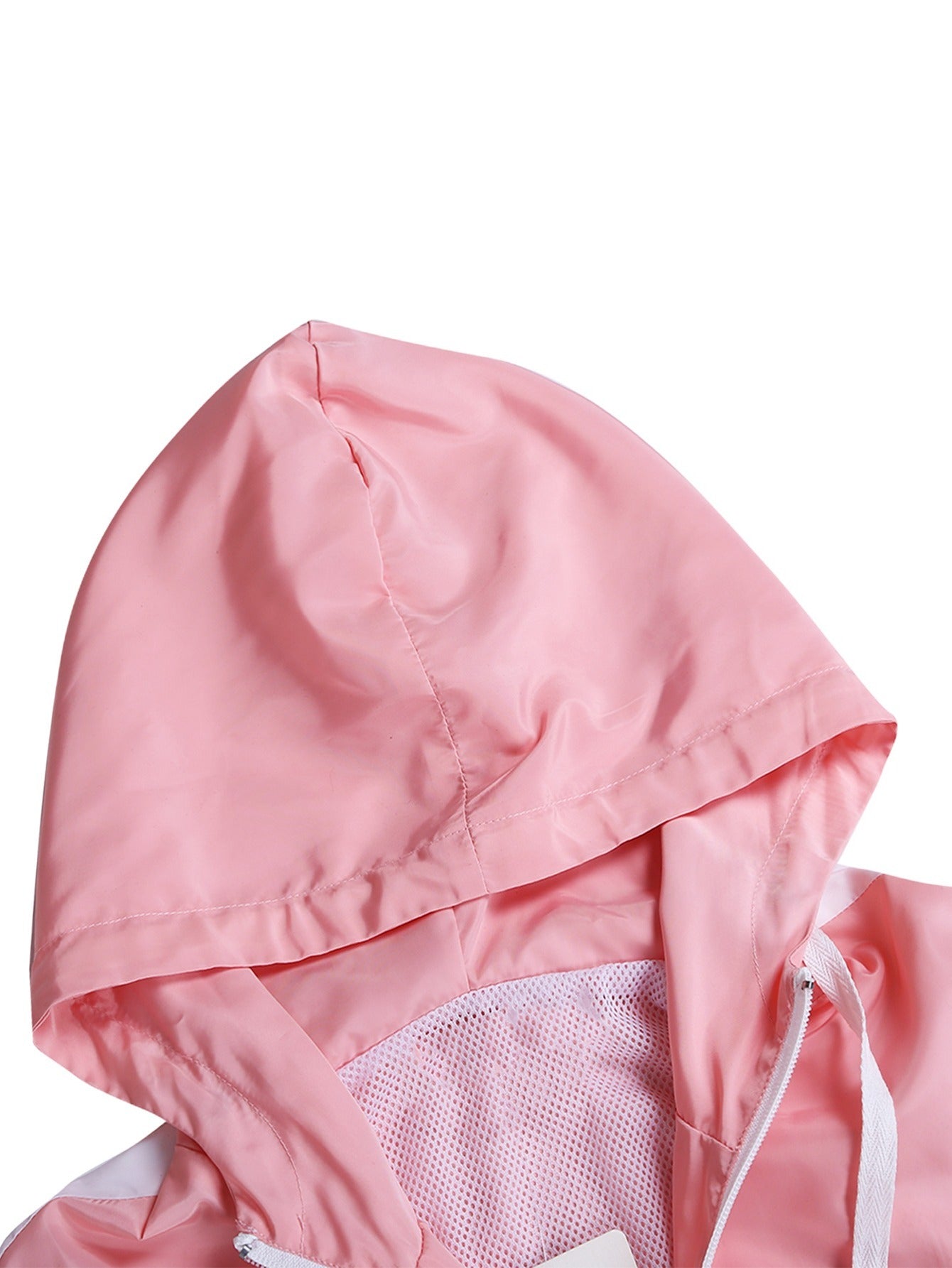 Women's 80s 90s Tracksuit 2 Piece Long Sleeve Outfits Retro Windbreaker Sport Set, Pink Yellow & White Patchwork Zip Elastic Waist Sportswear for Active Lifestyle
