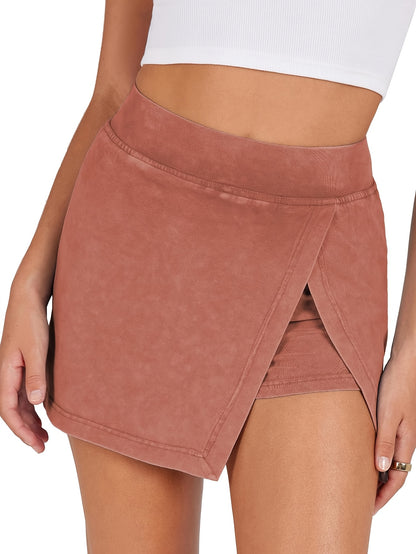 Womens High Waist Casual Bodycon Athletic Mini Skirt