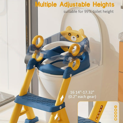 Potty Training Seat - Soft Toilet Steps 2-In-1