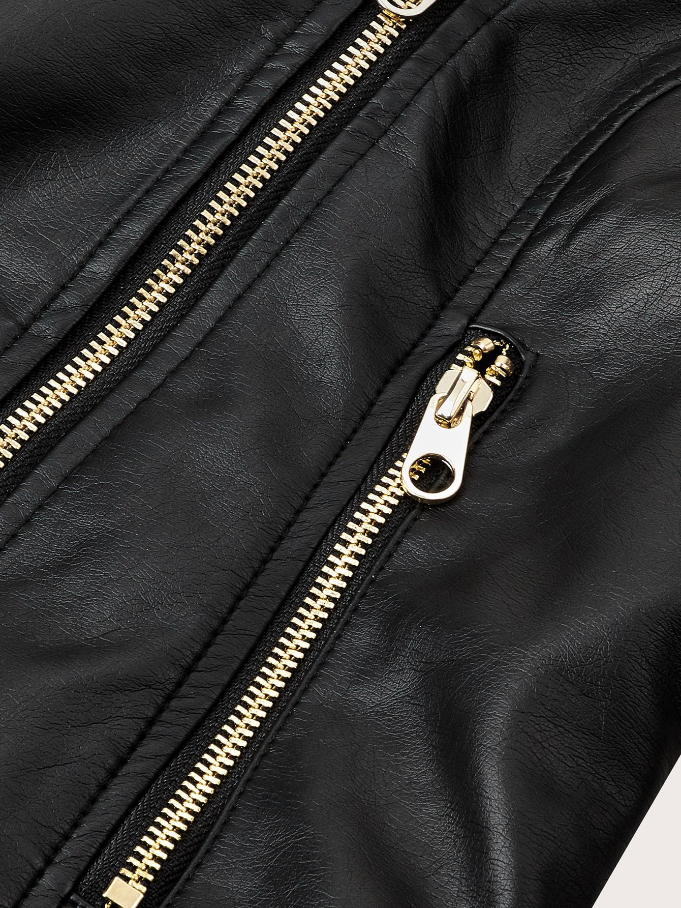 Women’s Faux Leather Moto Jacket – Chic, Edgy & Timeless