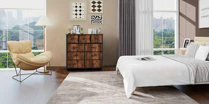 Wardrobe, Storage Cabinet, Large Storage Space, Upgraded Version Is More Sturdy And Easier To Install. Integrated Slide Rail, Fabric Drawer, Lightweight And Wear-resistant, Suitable For Office Storage