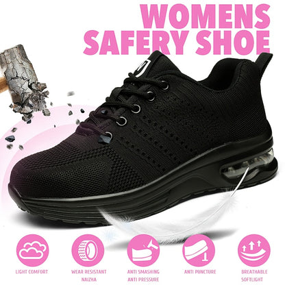 [Durable Women Shoes] Durable, Cushioned, And Designed to Resist Impacts, Punctures, And Wear for Labor., Women Shoes