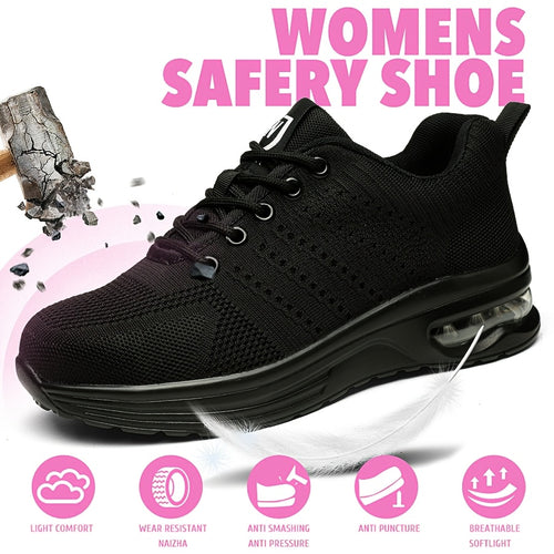 [Durable Women Shoes] Durable, Cushioned, And Designed to Resist Impacts, Punctures, And Wear for Labor., Women Shoes