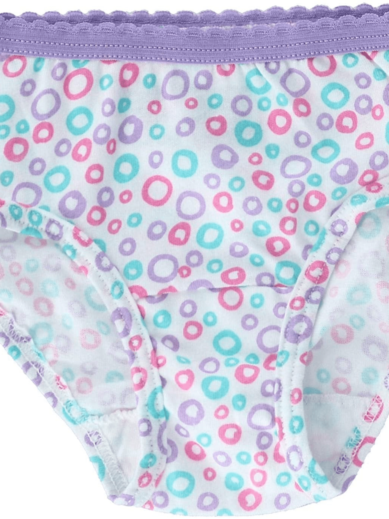 Fruit of the Loom Toddler Girls 10 Pack Assorted Cotton Brief Underwear Sizes 2T/3T and 4T/5T
